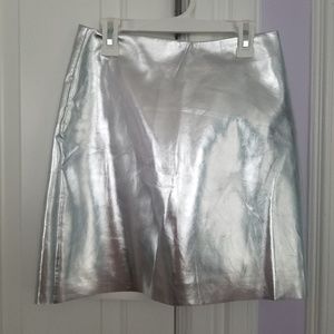 metallic skirt